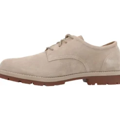 Timberland Britton Square Lace Up Shoe Light Brown Suede