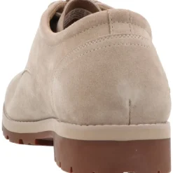 Timberland Britton Square Lace Up Shoe Light Brown Suede