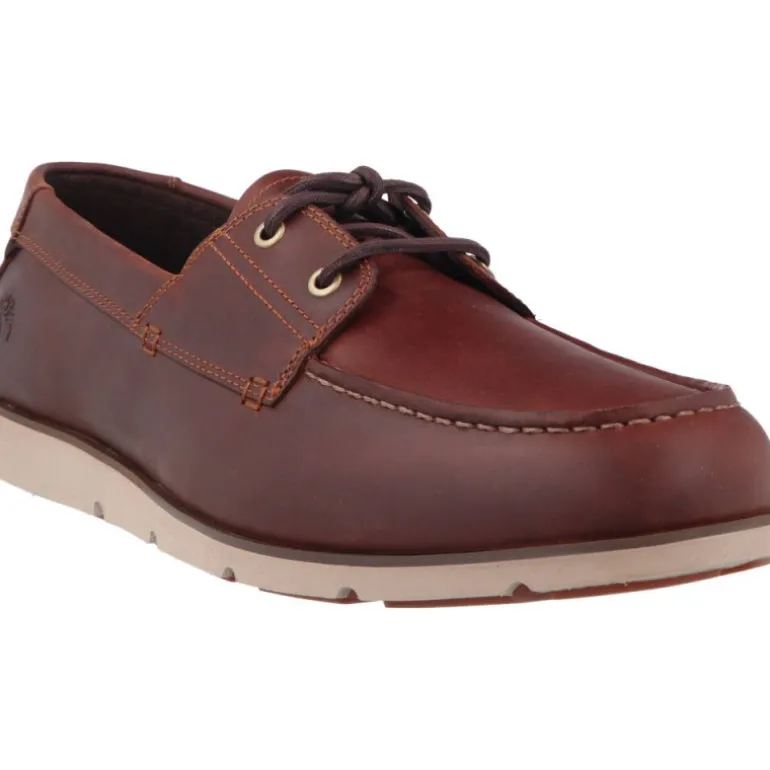 Timberland Grafton Bay Lace UP Brown Full Granit