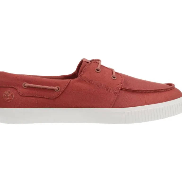 Timberland Mylo Bay Low Lace Up Rust Canvas