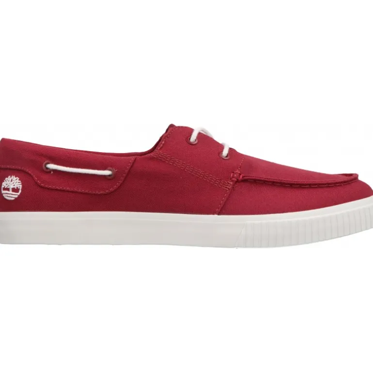 Timberland Mylo Bay Low Boat Sneaker Dark Red