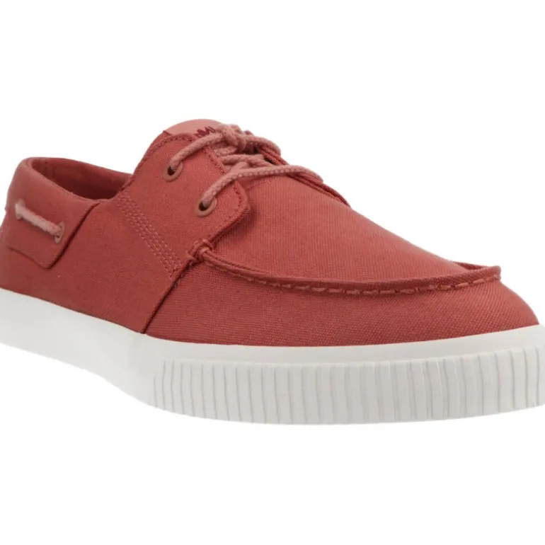 Timberland Mylo Bay Low Lace Up Rust Canvas