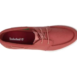Timberland Mylo Bay Low Lace Up Rust Canvas
