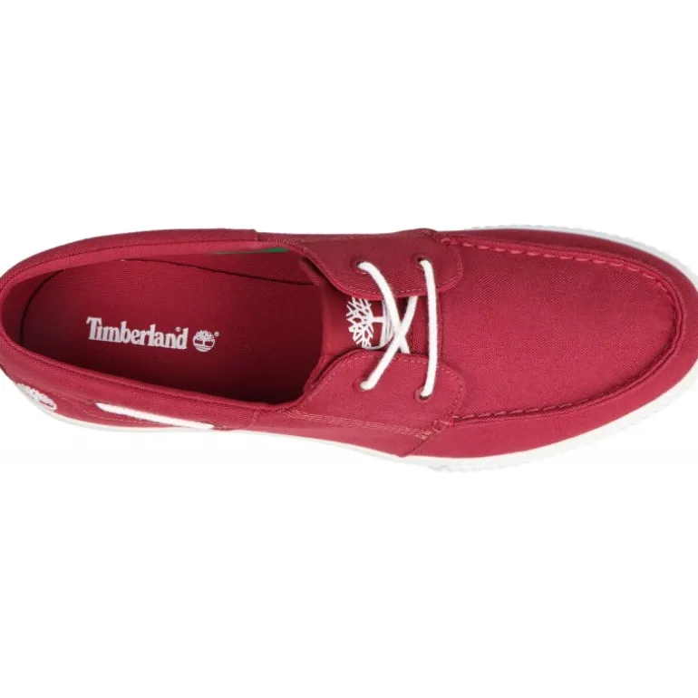 Timberland Mylo Bay Low Boat Sneaker Dark Red