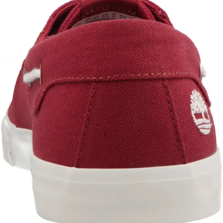 Timberland Mylo Bay Low Boat Sneaker Dark Red