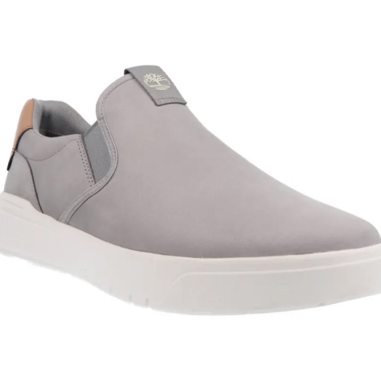 Timberland Seneca Bay Slip On Light Grey Nubuck